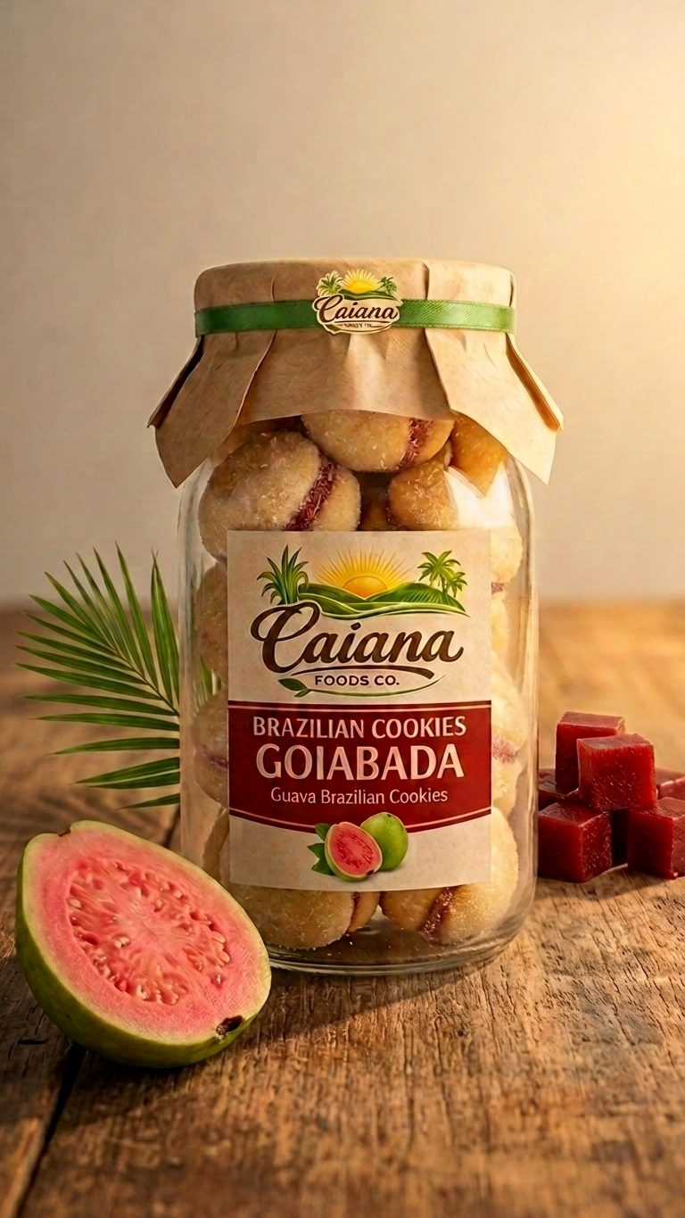 Guava Casadinho — Brazilian Sandwich Cookie