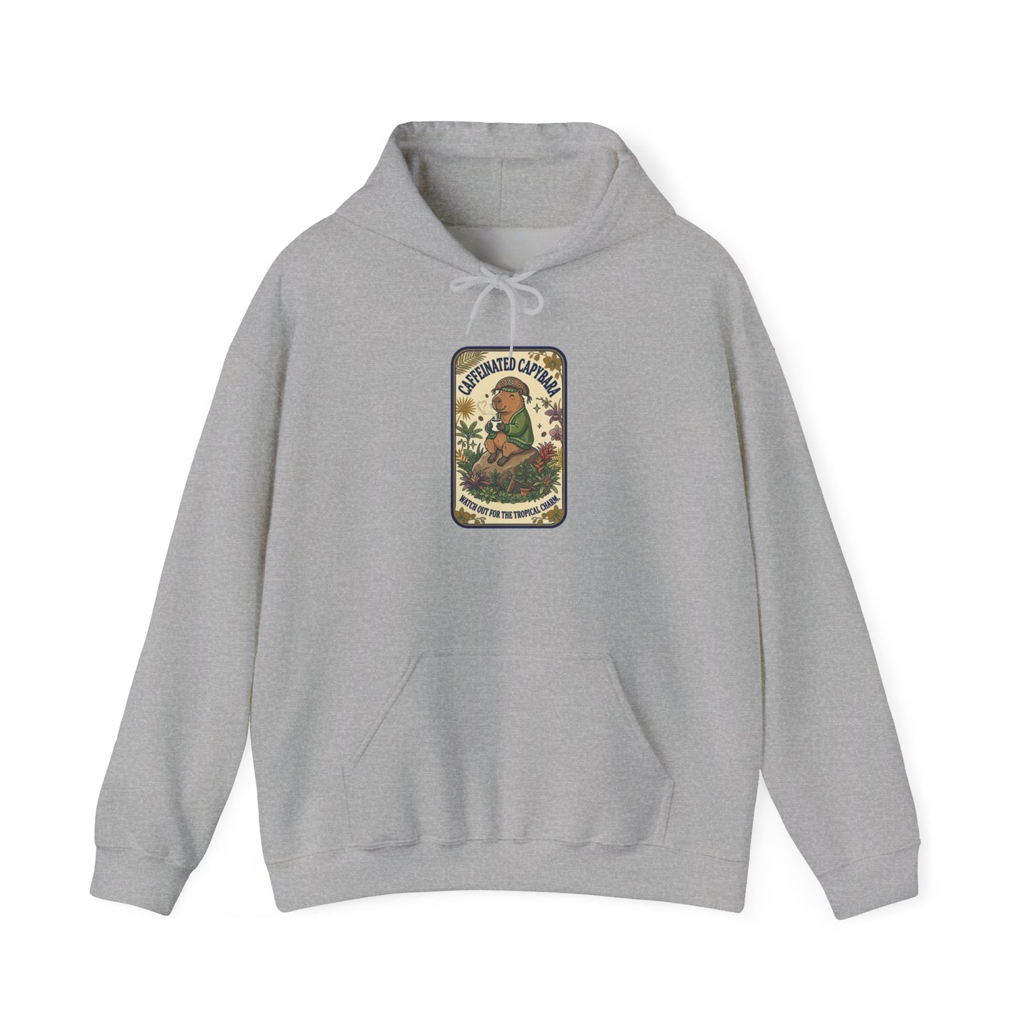 Whimsical Creature Crest Hoodie | Soft Fantasy, Cute Weirdness