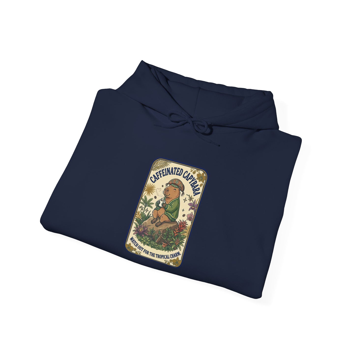 Whimsical Creature Crest Hoodie | Soft Fantasy, Cute Weirdness