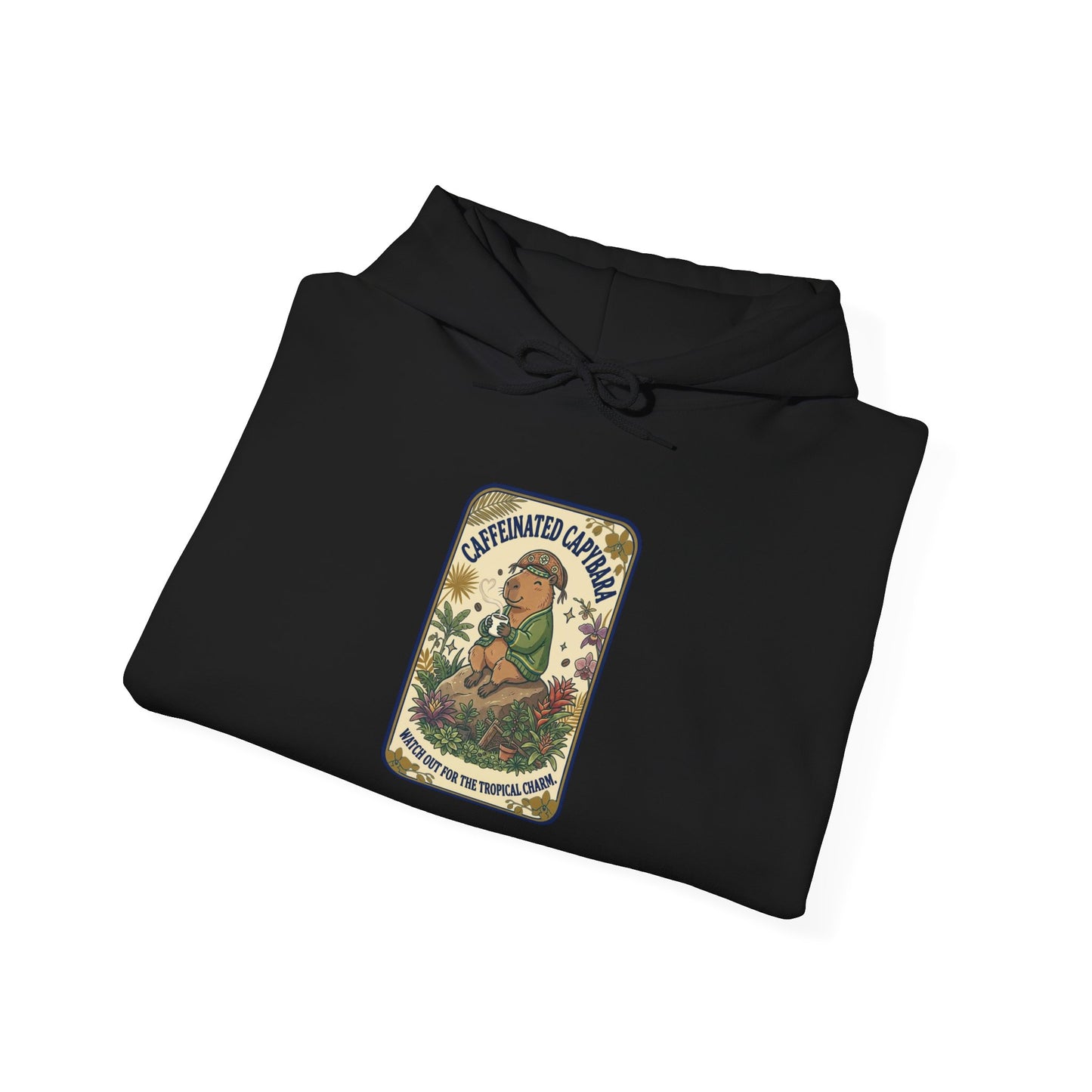 Whimsical Creature Crest Hoodie | Soft Fantasy, Cute Weirdness
