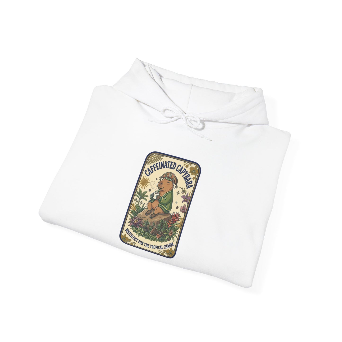 Whimsical Creature Crest Hoodie | Soft Fantasy, Cute Weirdness