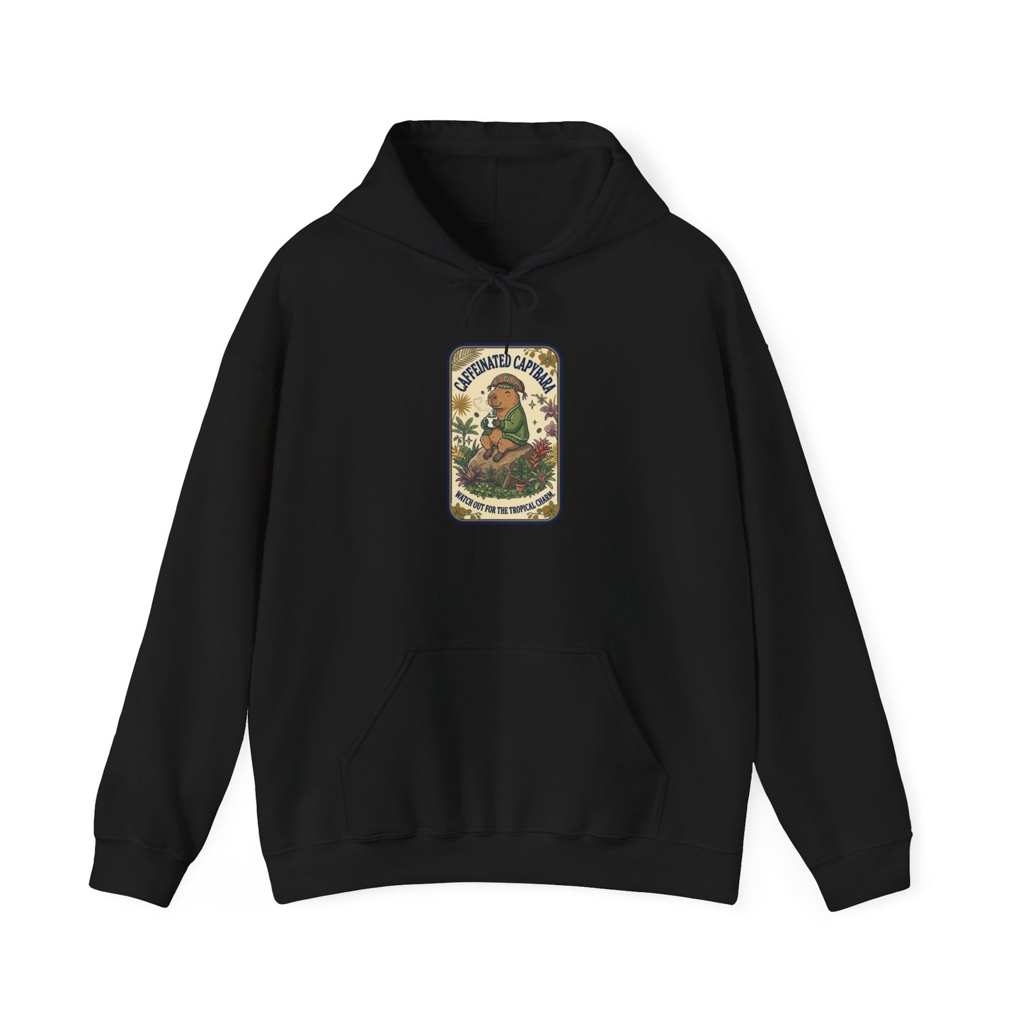 Whimsical Creature Crest Hoodie | Soft Fantasy, Cute Weirdness