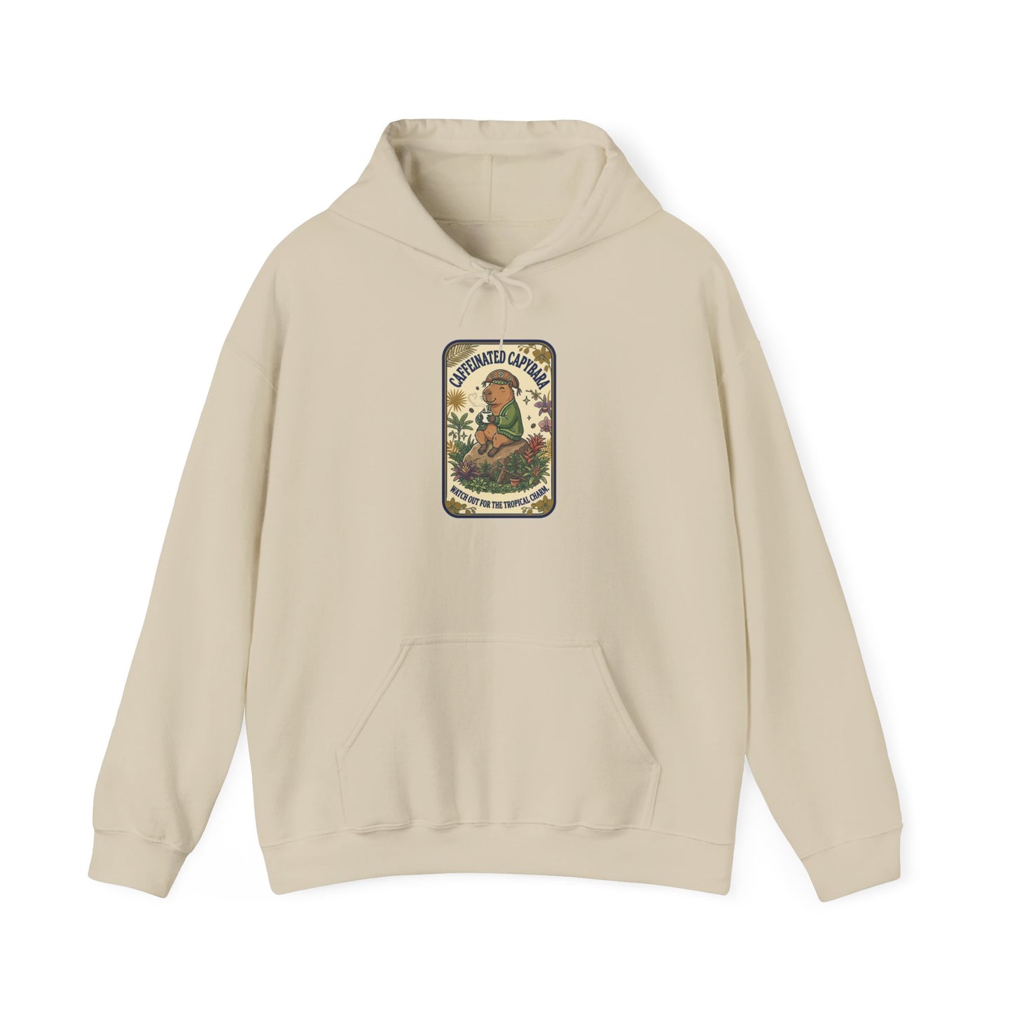 Whimsical Creature Crest Hoodie | Soft Fantasy, Cute Weirdness