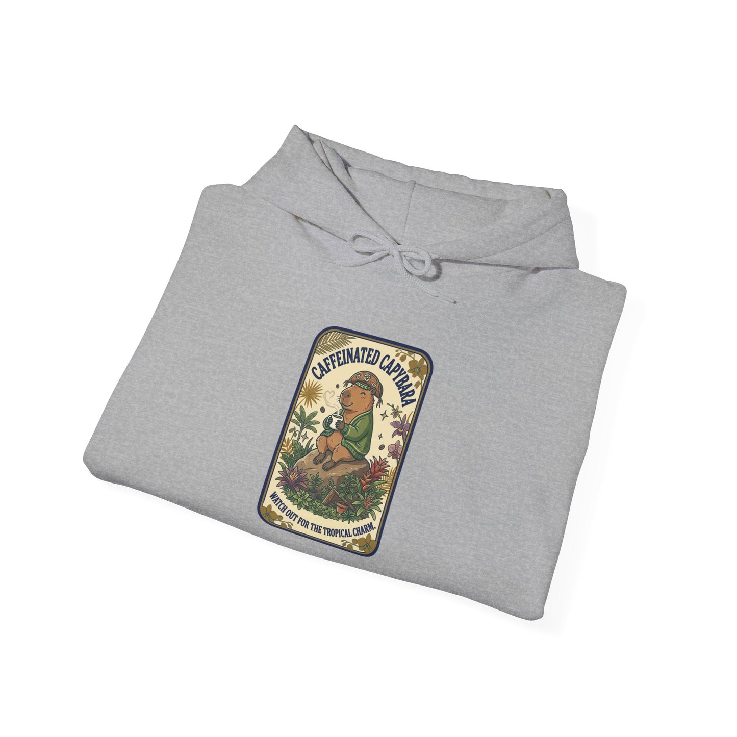 Whimsical Creature Crest Hoodie | Soft Fantasy, Cute Weirdness