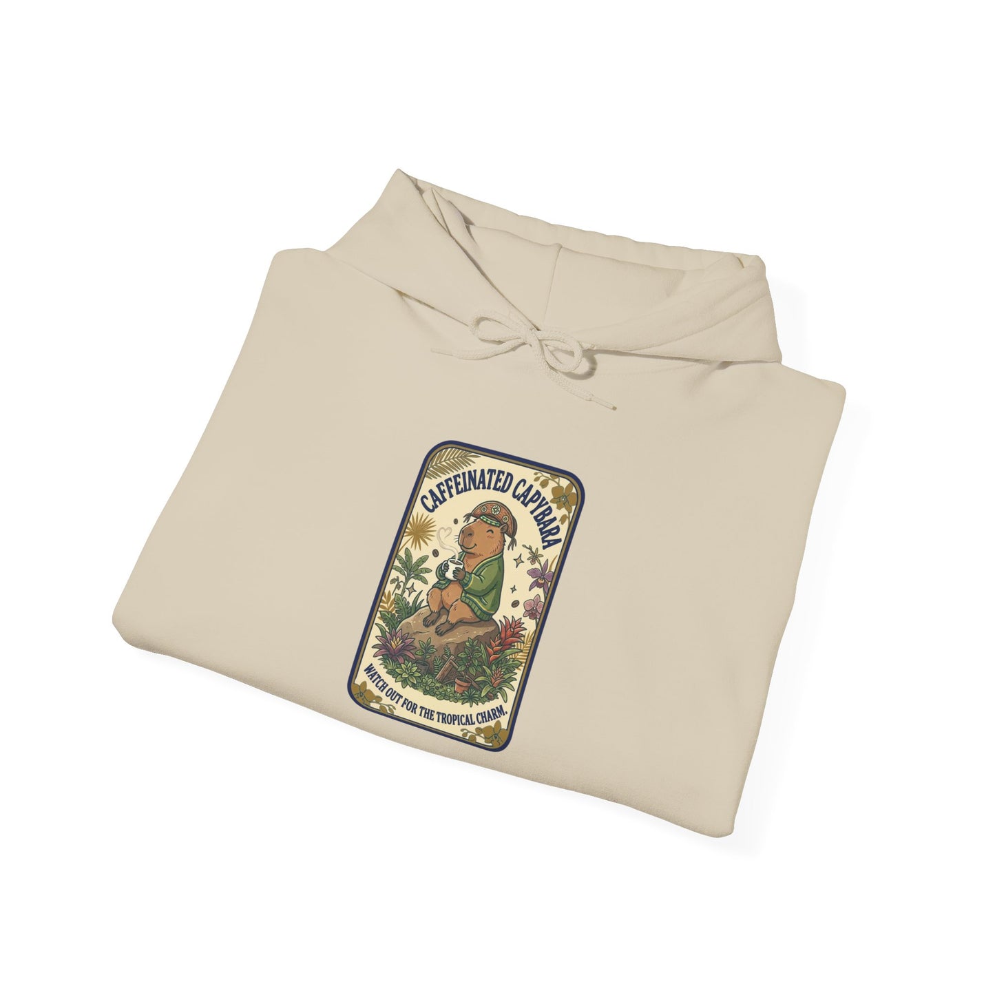 Whimsical Creature Crest Hoodie | Soft Fantasy, Cute Weirdness