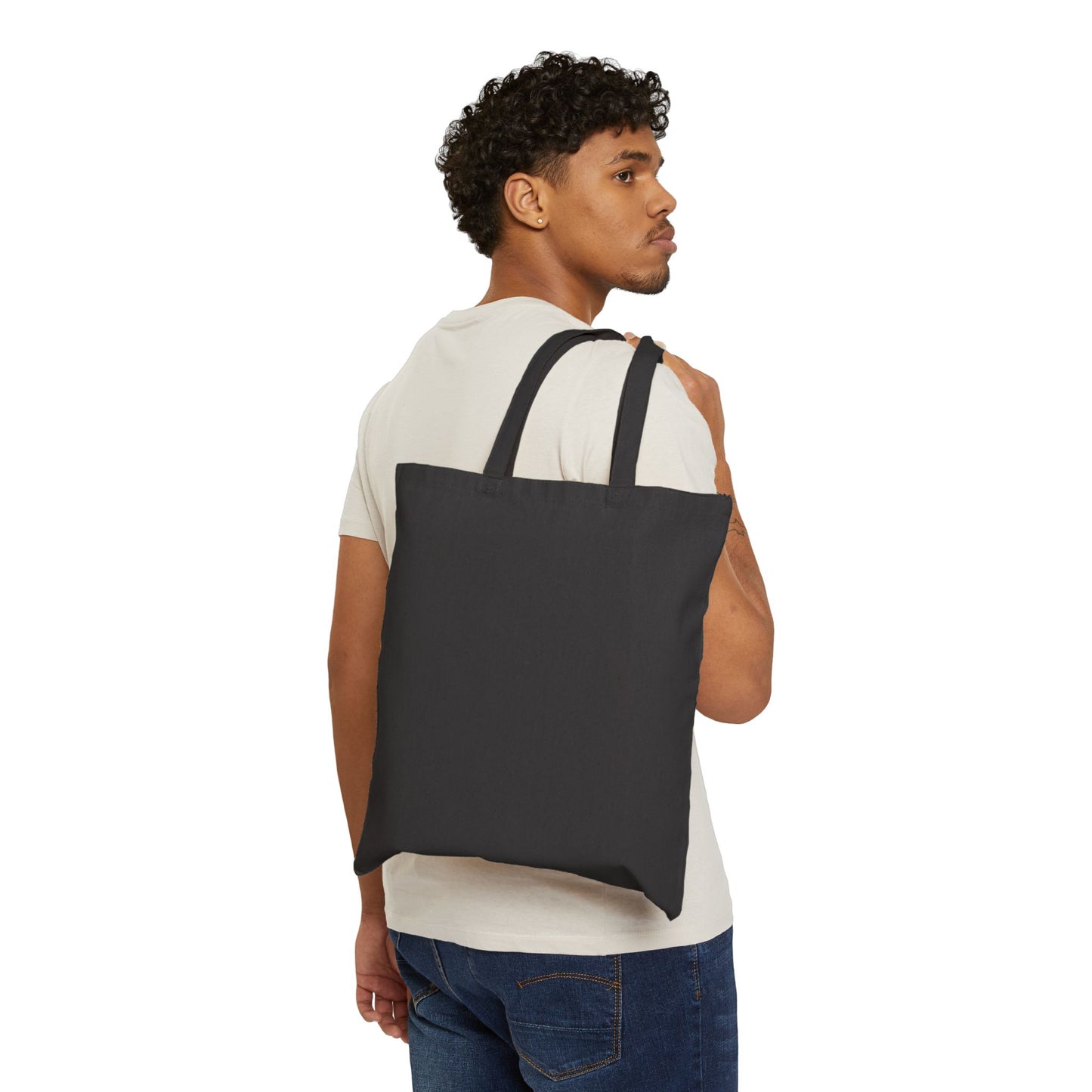 Caffeinated Capybara Tote | Whimsical Creature, Soft Fantasy Canvas Tote