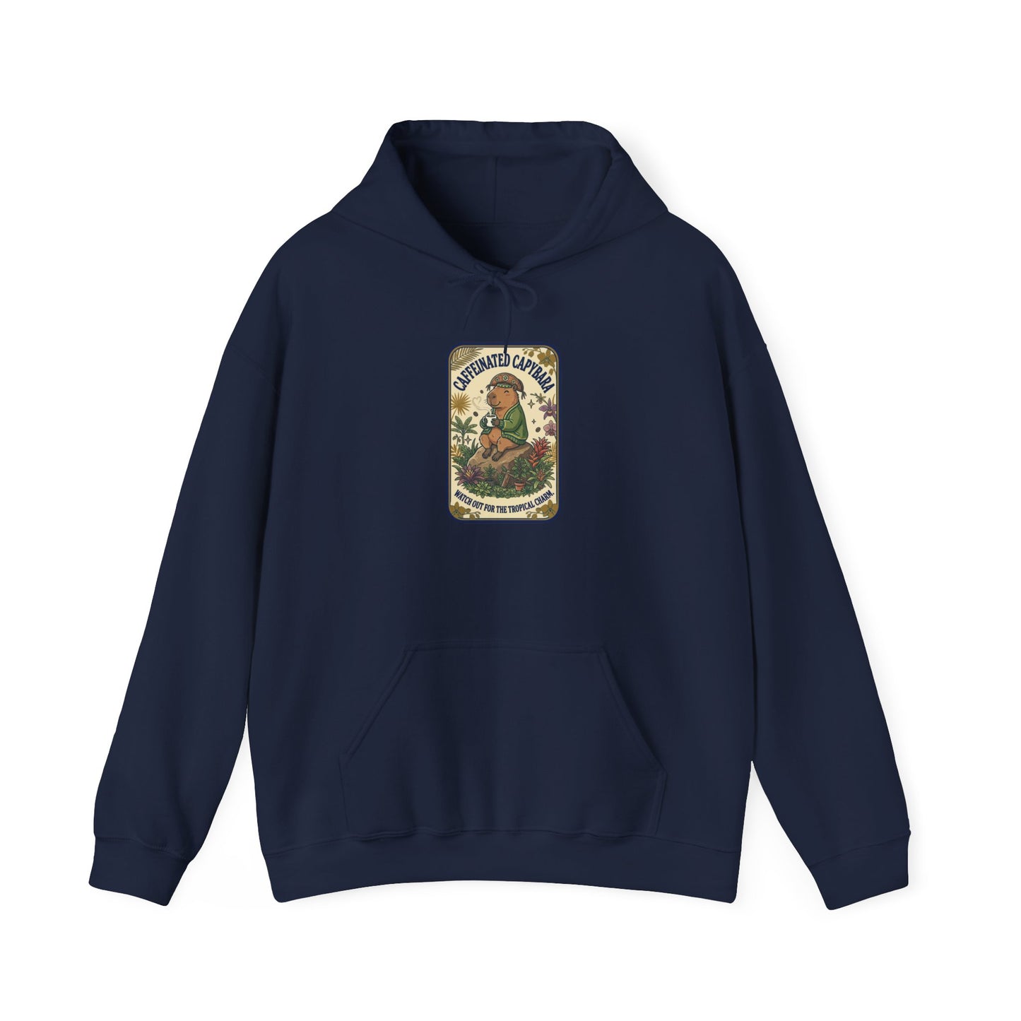 Whimsical Creature Crest Hoodie | Soft Fantasy, Cute Weirdness