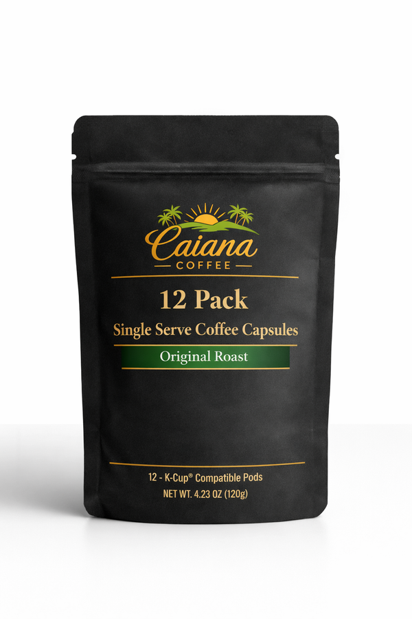 12 Pack Single Serve Premium Coffee Capsules