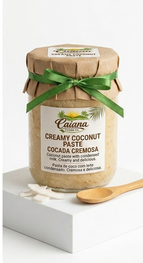 Cocada Cremosa — Doce de Coco Cremoso Brasileiro