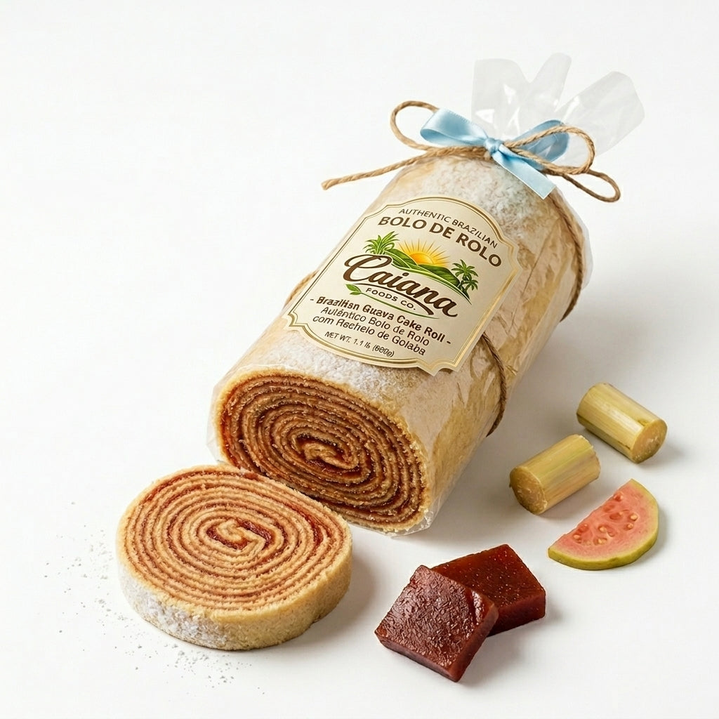 Bolo de Rolo — Traditional Pernambuco Guava Roll Cake