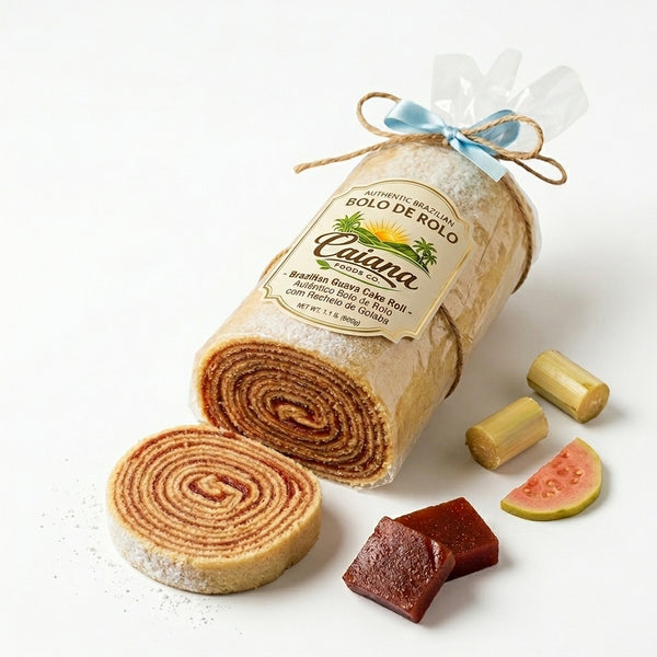 Bolo de Rolo — Traditional Pernambuco Guava Roll Cake