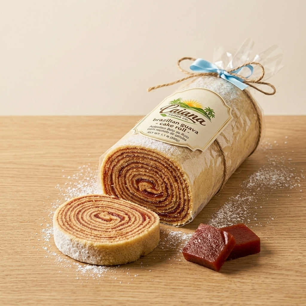 Bolo de Rolo — Traditional Pernambuco Guava Roll Cake