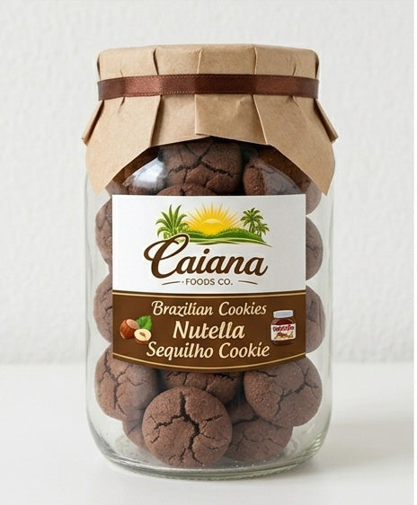 Nutella Cookie — Brazilian Stuffed Chocolate Hazelnut Cookie