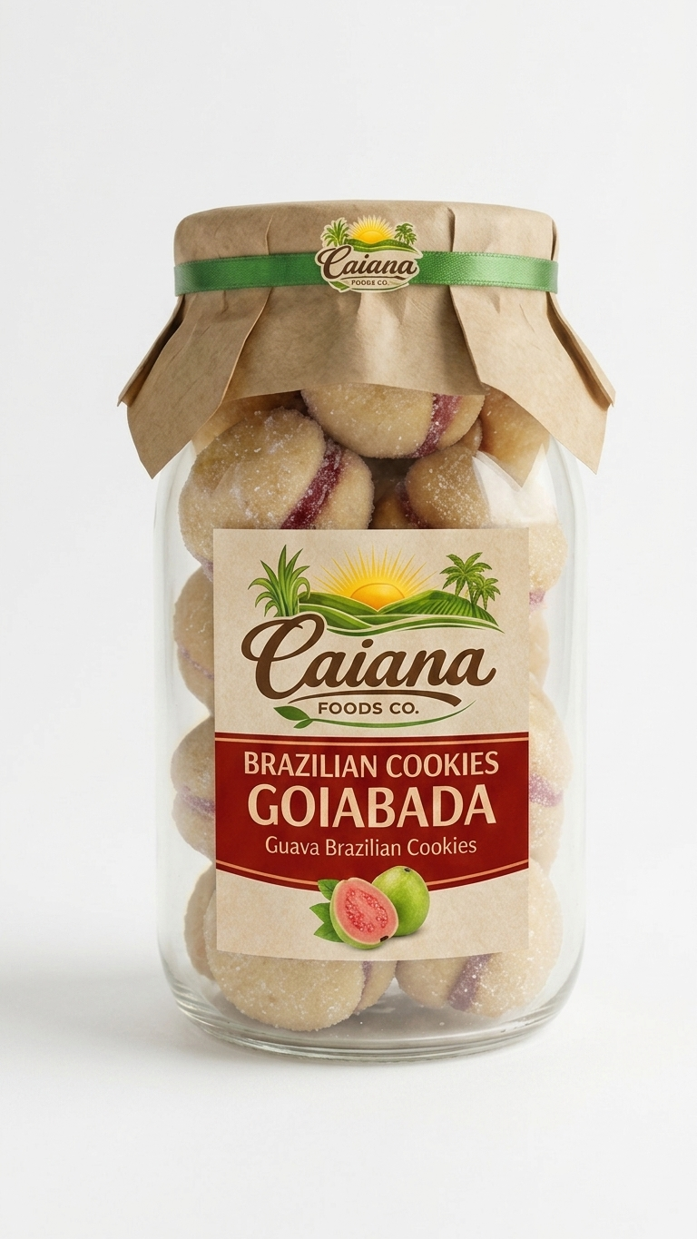 Guava Casadinho — Brazilian Sandwich Cookie