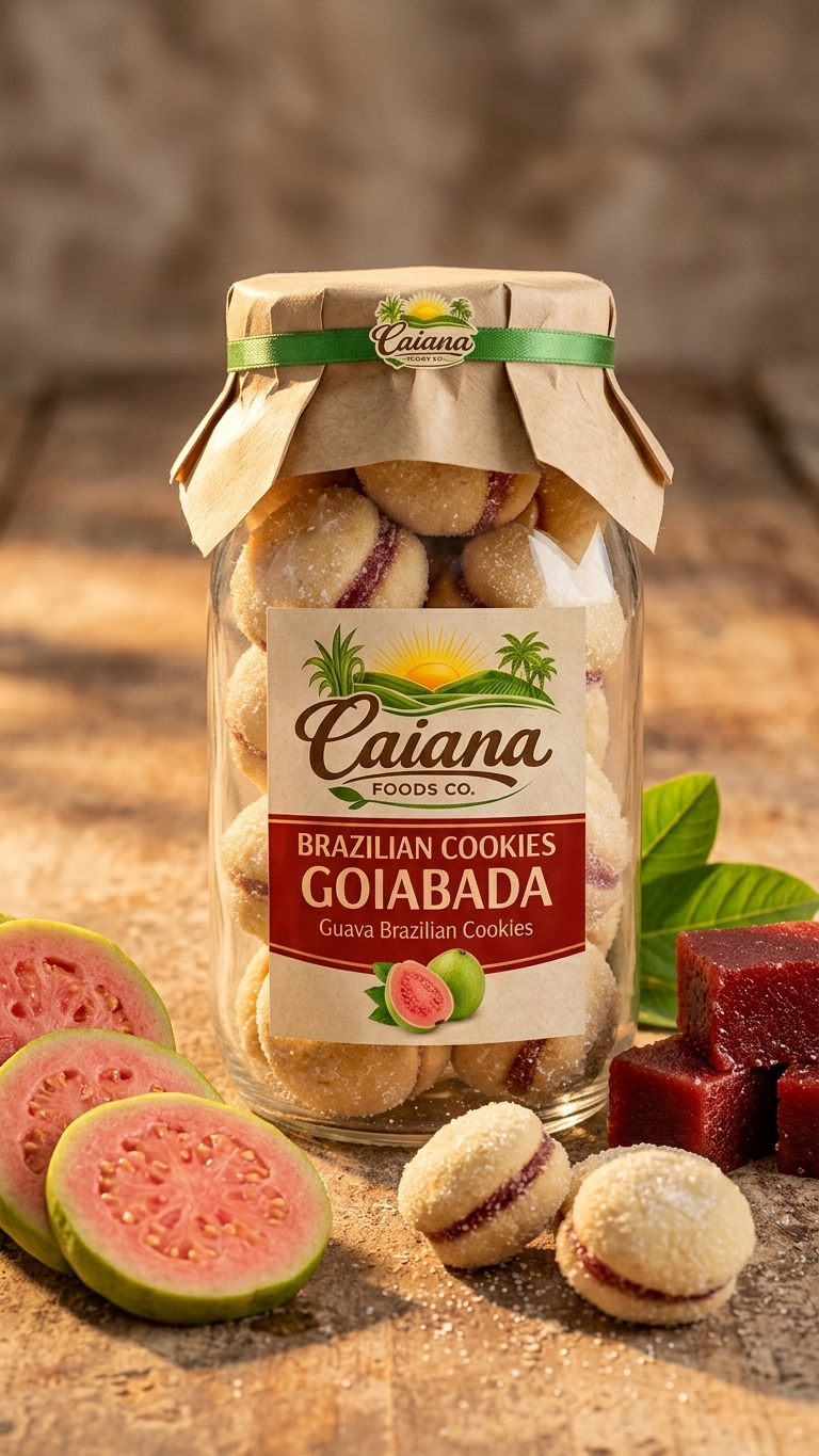 Guava Casadinho — Brazilian Sandwich Cookie